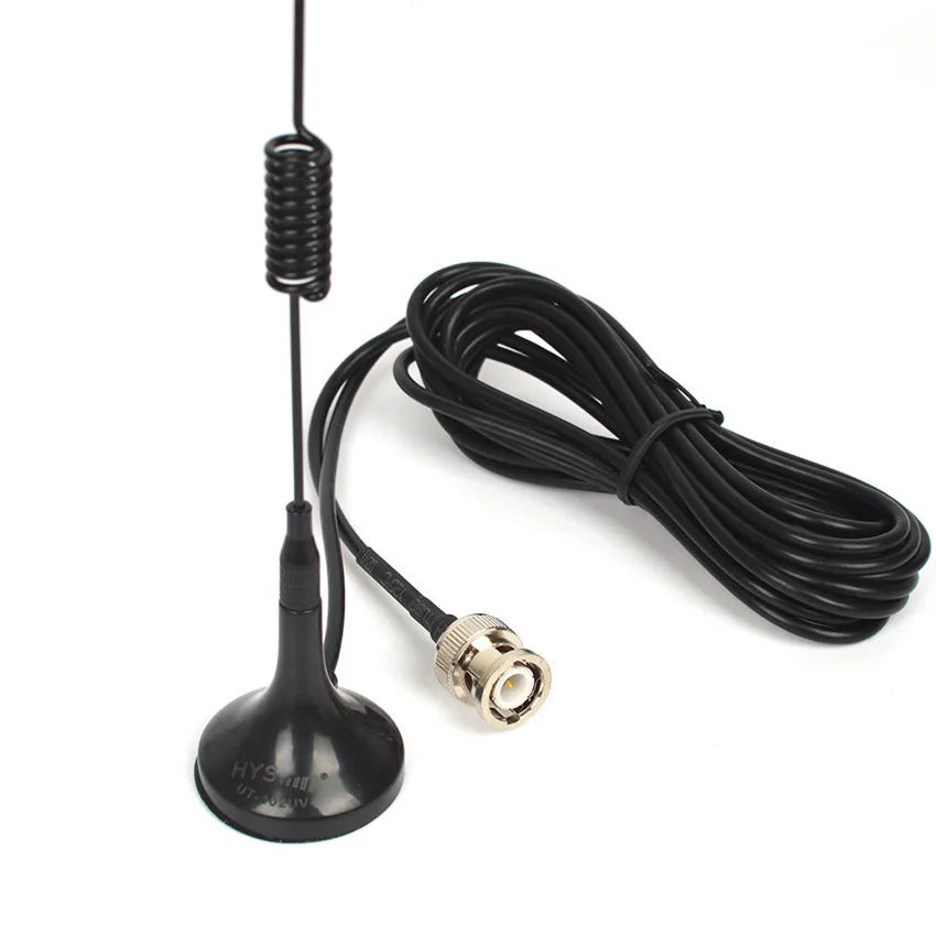 10PCS HYS Walkie Talkie BNC Antenna 30CM dual band VHF/UHF 144/430MHz Dual Band antenna Ham Two Way Radio UT-102UV | Мобильные