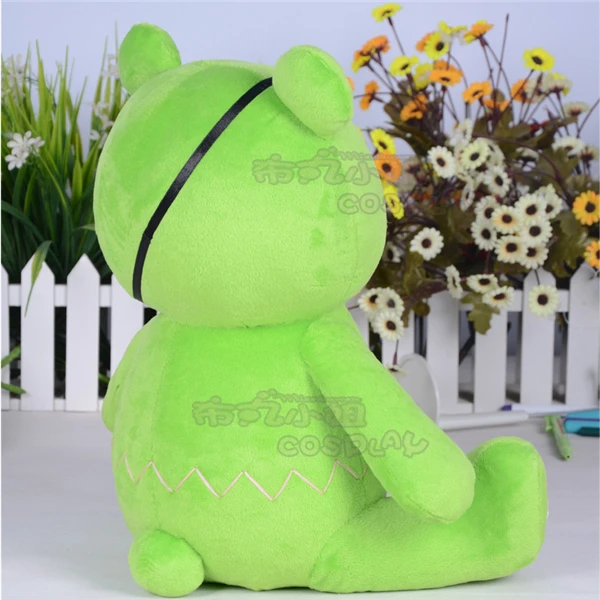 СУПЕР SONICO АНИМАЦИЯ Зеленый медведь кукла куклы плюшевые Игрушки милый Косплей