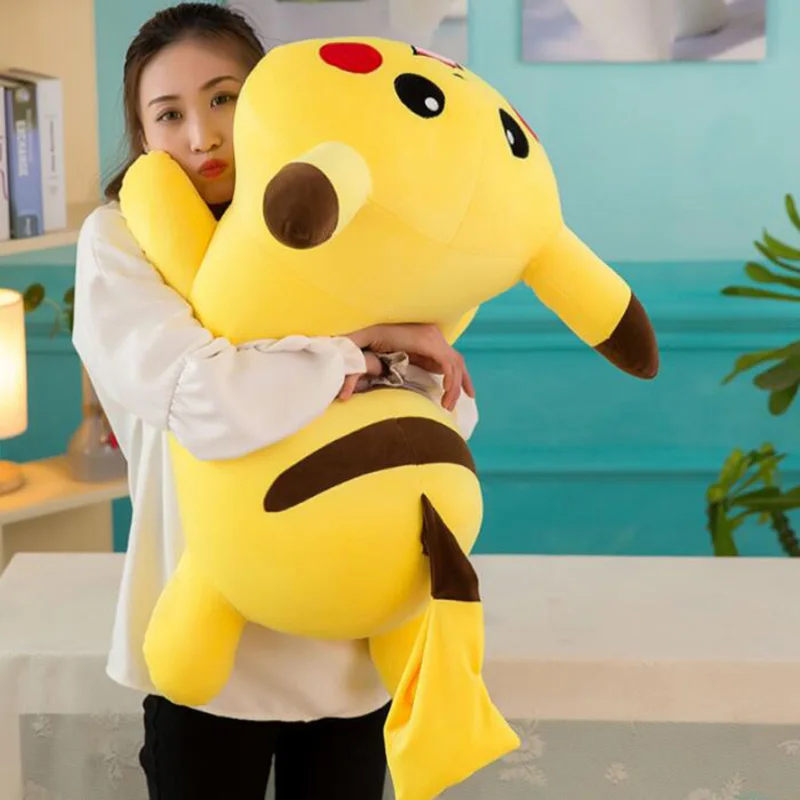 Мягкие игрушки для детей из мультфильма пикачус подарок Kawaii мягкие ПКМ плюшевая