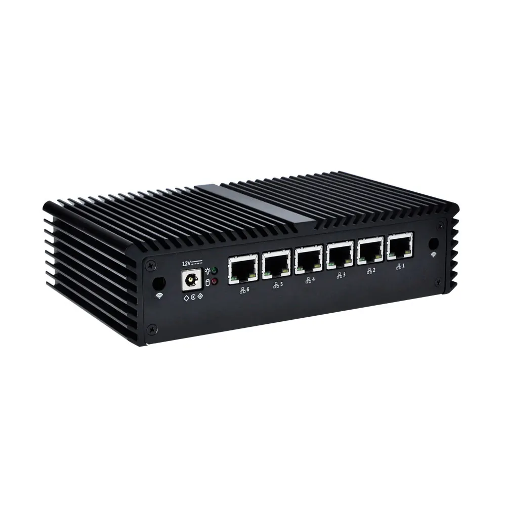 KANSUNG Barebone PC Intel Core i5 6200U AES NI 6 гигабитных NIC Windows 10 Ubuntu Linux брандмауэр маршрутизатор