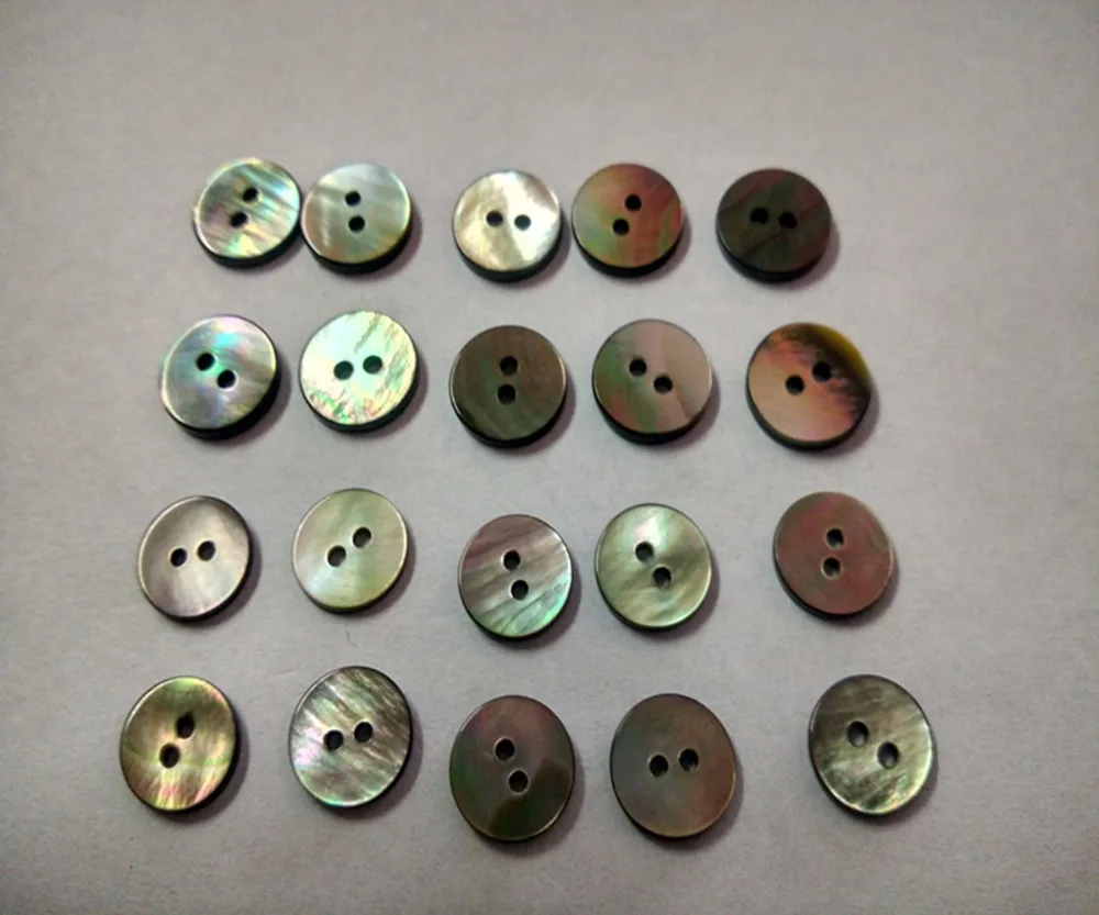 Бесплатная доставка 12 мм черная Модная рубашка с пуговицами для матери из