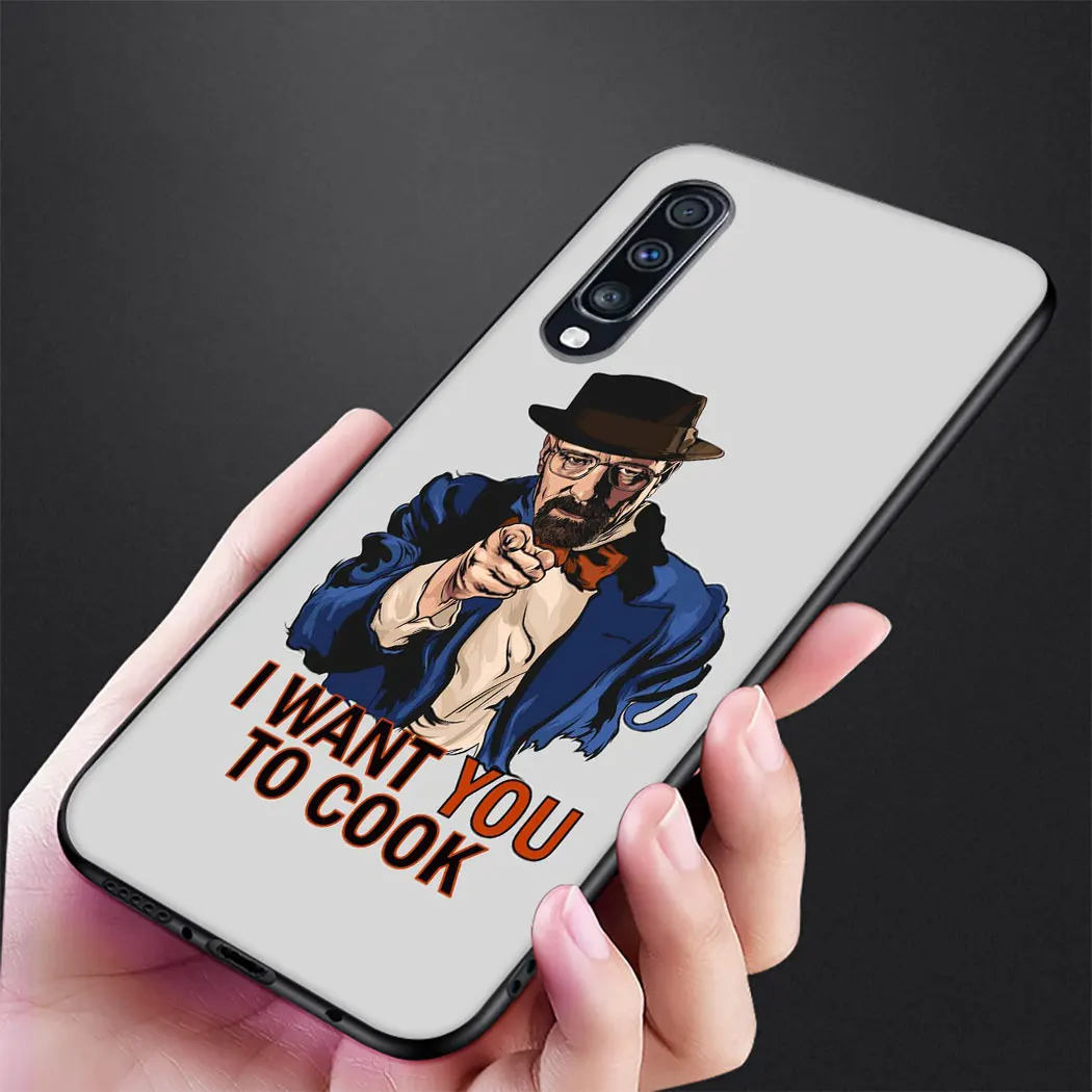 IYICAO breaking Bad Soft Silicone Case for Samsung Galaxy A70 A50 A40 A30 A10 M10 M20 M30 Note 8 9 Phone |