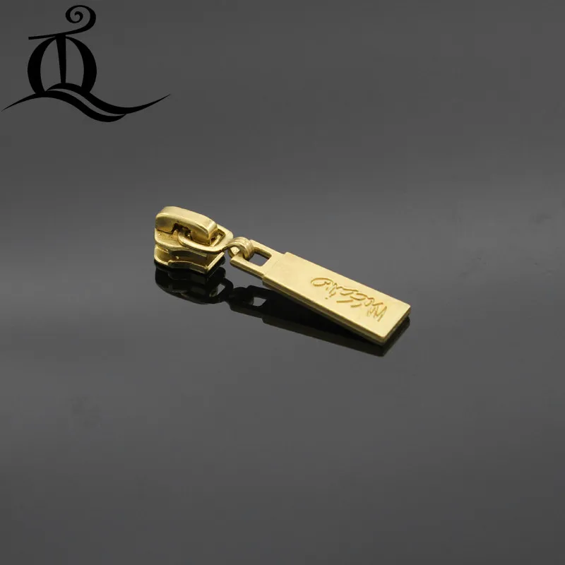 

3# 20pcs High quality gold metal copper zipper head,zipper puller clothing accessories,DIY Zipper Sliders Garment Accessories,x1