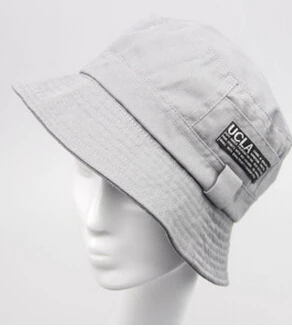 Модные одноцветные мужские и женские шляпы ведра для рыбалки летние шляпки