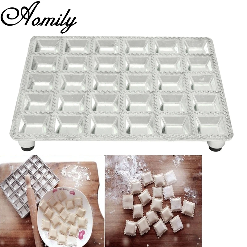 Aomily DIY кухонная фотобумага с 30 отверстиями пресс для пасты клецки из теста