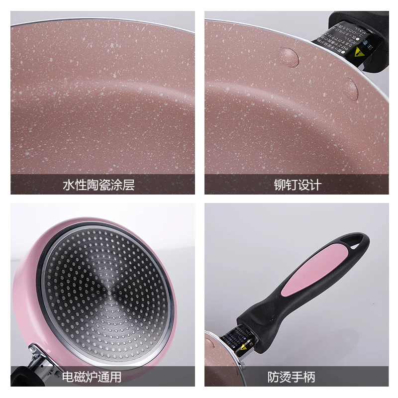 Японская антипригарная сковорода 20 см кухонная утварь кастрюля маленькие