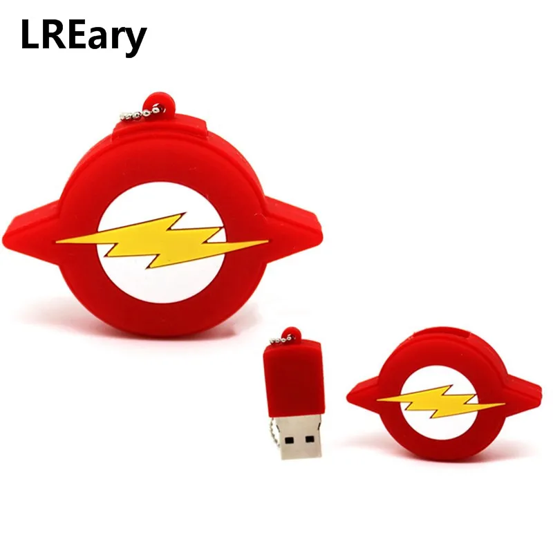 Хит продаж супергерой значок/логотип 32 ГБ Бэтмен флешка Супермен Mark USB флеш