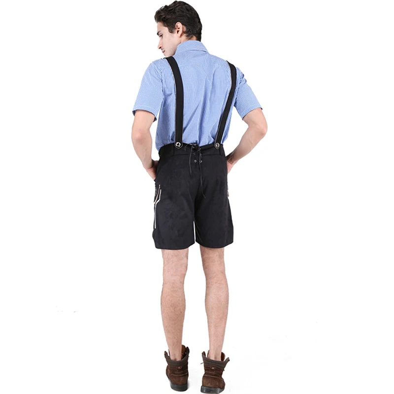 Carnival Party Games Cosplay Uniform German Bavarian Beer Man Sexy Oktoberfest Costume Plus Size Halloween Costumes For Men 3XL |