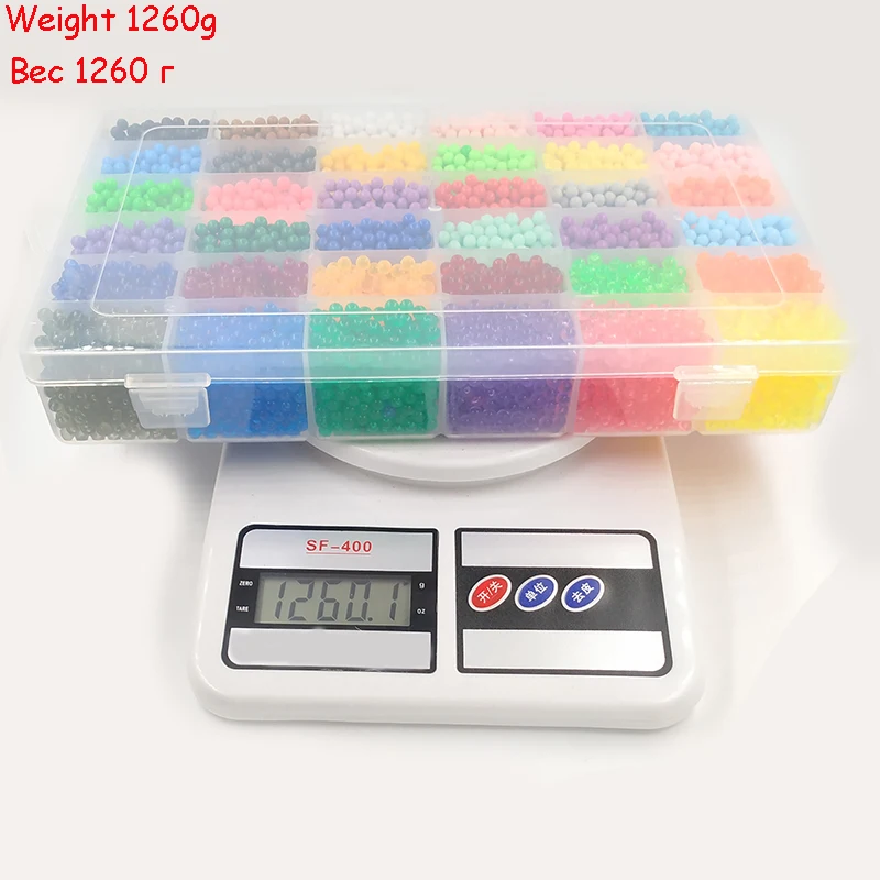 12000 шт. головоломки DIY игрушки Монтессори 5 мм бусины Кольцо пополнения для детей