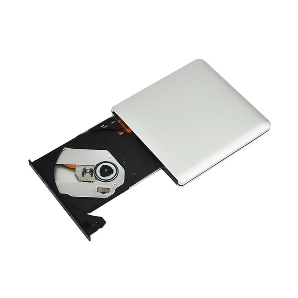 Ультра тонкий USB 3 0 внешний мобильный оптический привод CD/DVD-ROM плеер для ПК