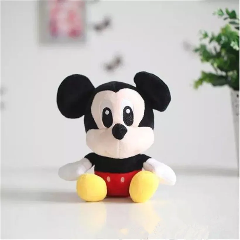 Mickey 20 см милый Микки Маус Минни Микки плюшевые игрушки куклы мягкие животные мягкие игрушки детские игрушки подарки - Цвет: Mickey