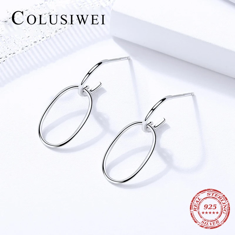 Colusiwei 2019 новая распродажа натуральная 925 стерлингового серебра модная шпилька