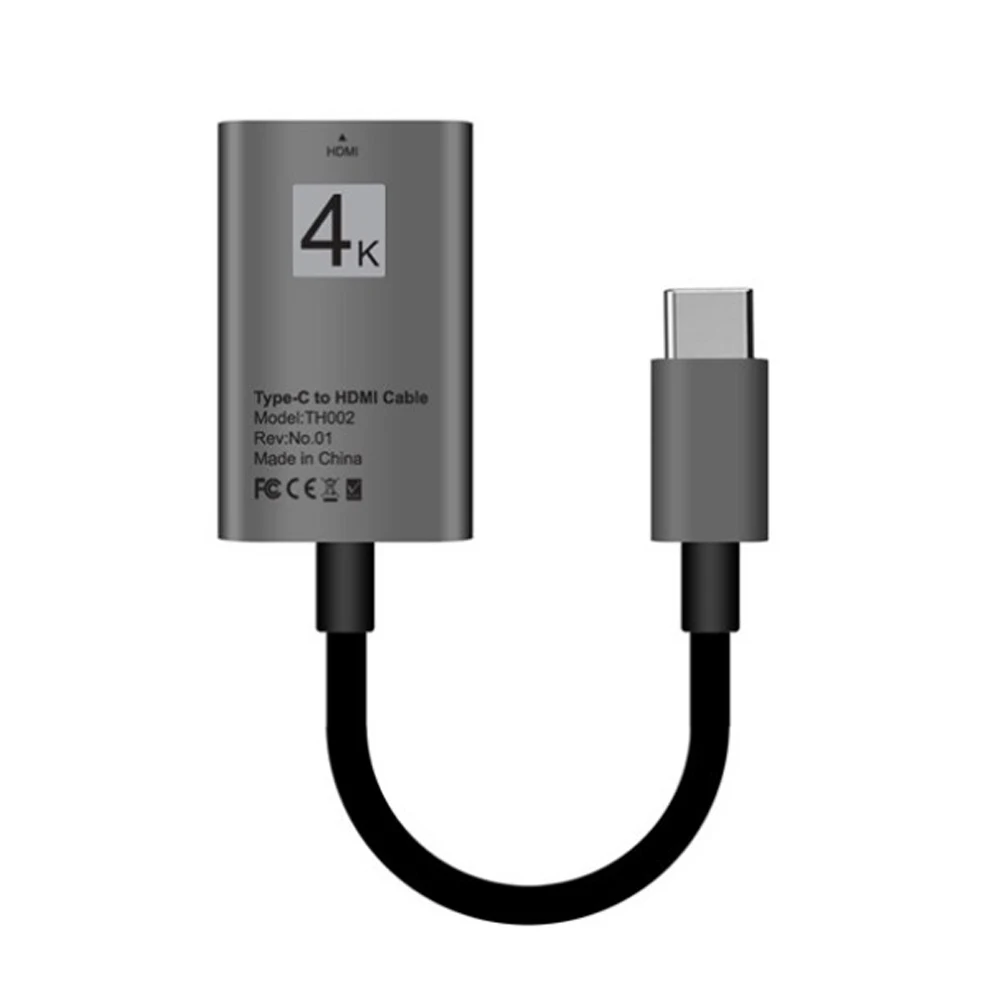 USB 3. 0 - C Type-C штекер к HDMI 4K * 2K 30 Гц гнездовой адаптер кабель для Samsung Galaxy S8 S9 Note 8 Macbook |