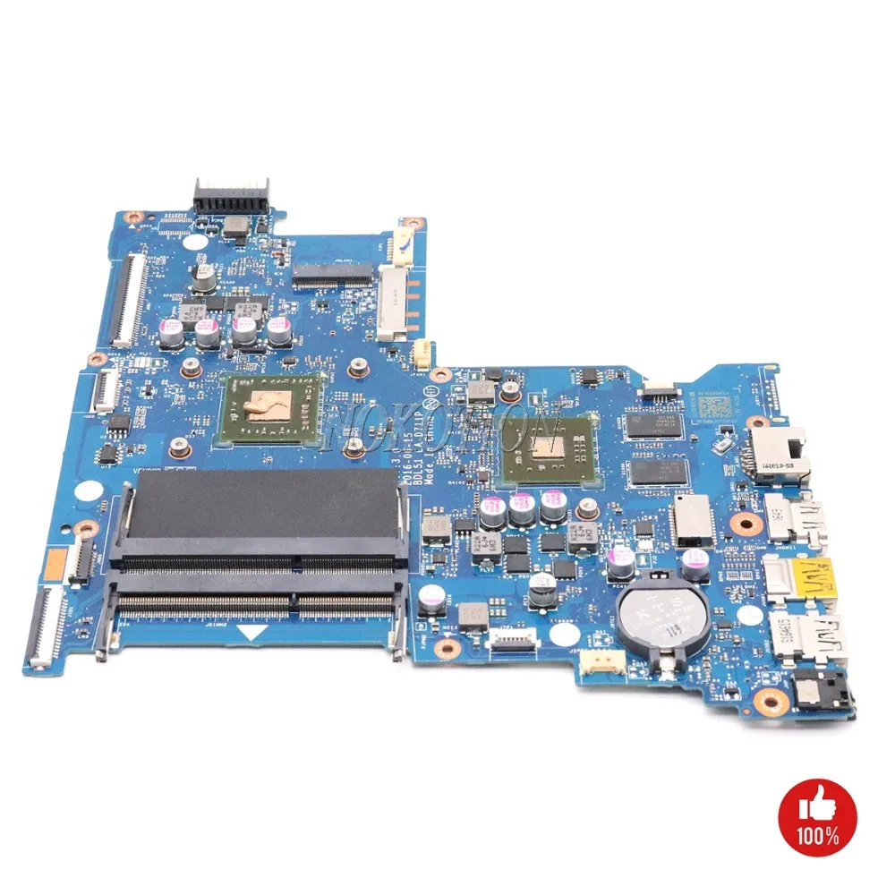 NOKOTION 854967 601 001 854964 BDL51 LA D711P для HP 15 BA BA021CY 255 G5 серия материнская плата