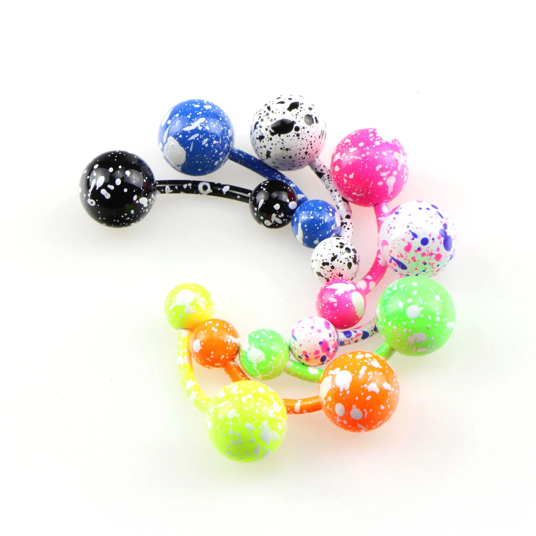 Завод прямые краской l кольцо пряжки из нержавеющей стали живота кольца пупка