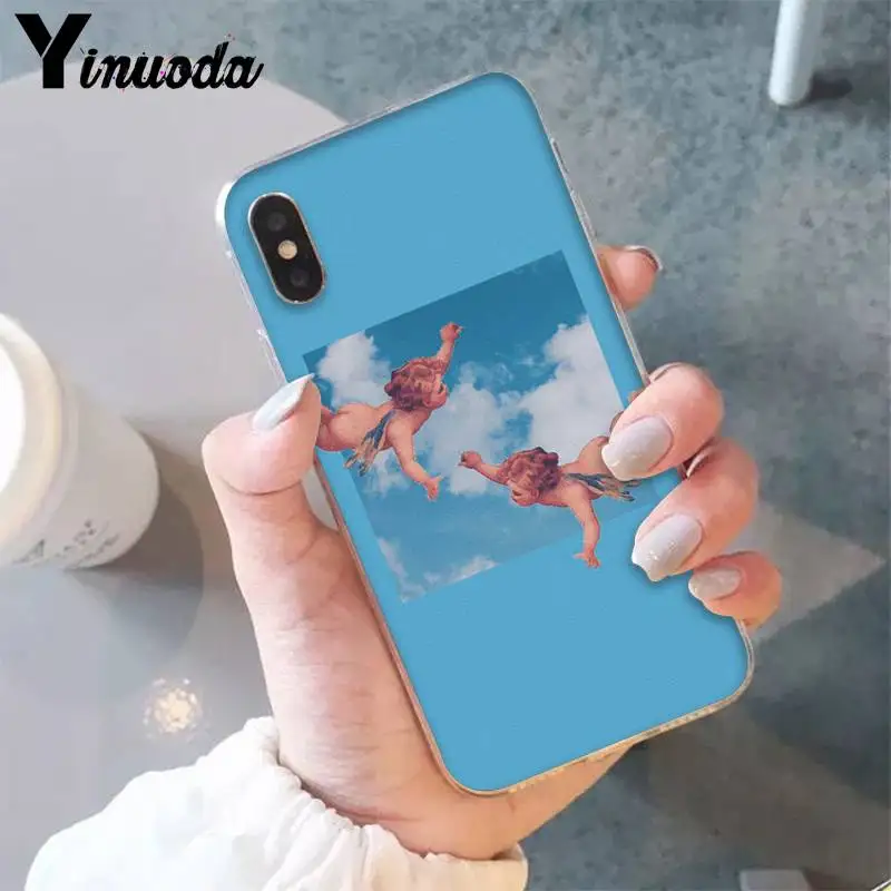 Yinuoda модный эстетический милый художественный популярный чехол для телефона для iPhone X XS MAX 6 6s 7 7plus 8 8Plus 5 XR 10 11 11pro 11promax - Цвет: A3
