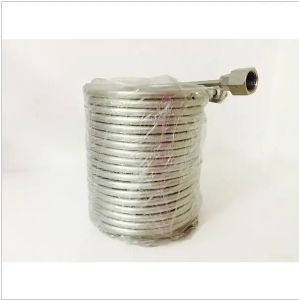 50' Stainless Steel Coil Tube Immersion Wort Chiller Beer Cooler Home Brew Heat Exchanger | Дом и сад