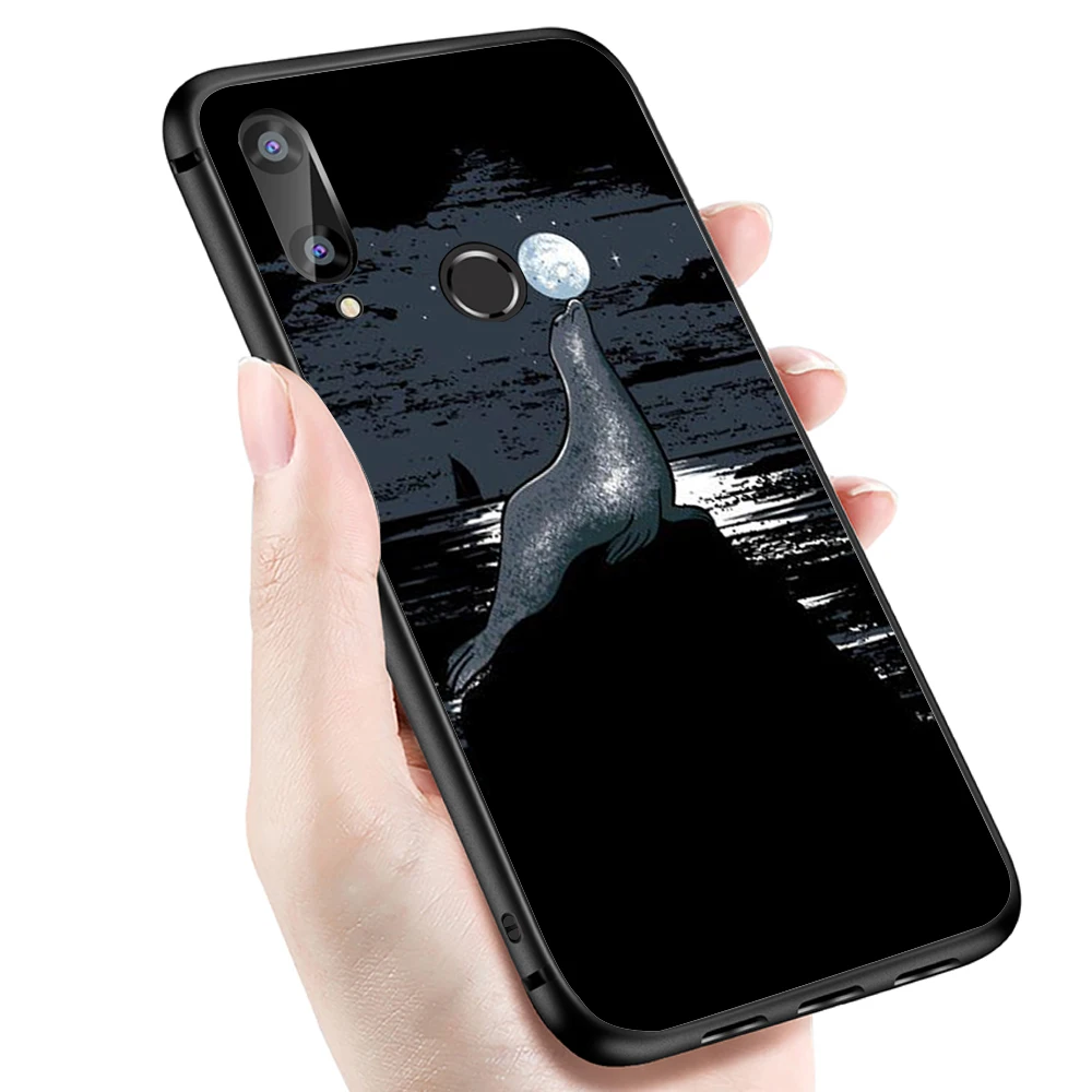 Черный ТПУ мягкий чехол для телефона Redmi Note 7 pro Global 6 5 Plus 4 задняя Сумка | Мобильные