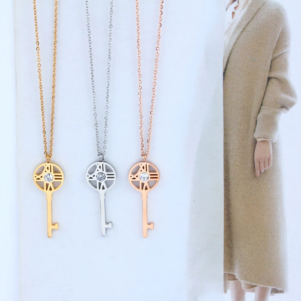 Ювелирные изделия SHE WEIER ошейник чокер длинная цепочка из нержавеющей стали