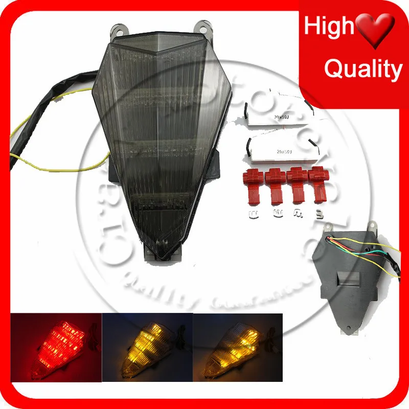 

Светодиодный задний фонарь для мотоцикла, поворотный сигнал для Yamaha YZFR6 YZF 600 R6 2006 2007 2008 2009 2010 2011 2012 2013, задний фонарь