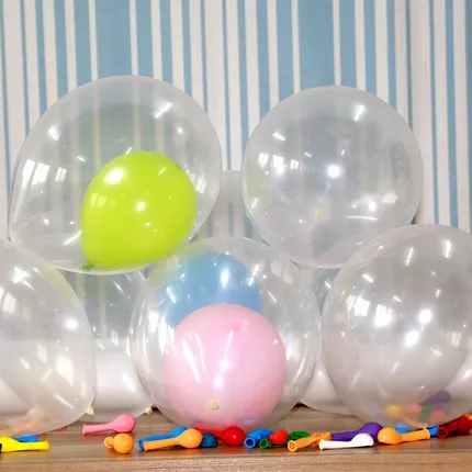8 шт 18 дюймов высокая прозрачность латексные воздушные шарики для гелия