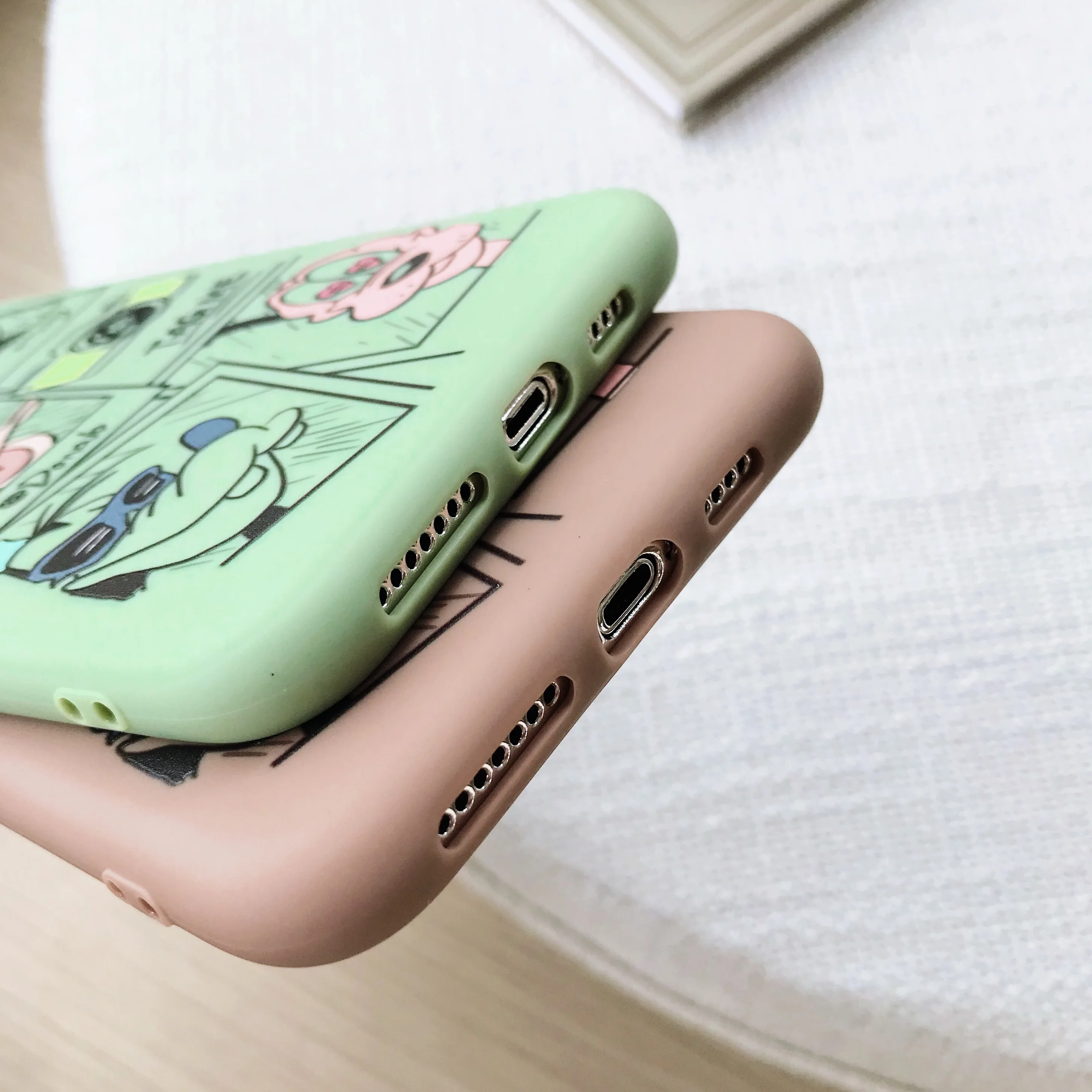 Чехол для мобильного телефона с мультипликационным принтом Микки iphone X/6/6 S/7/8/6 plus/6