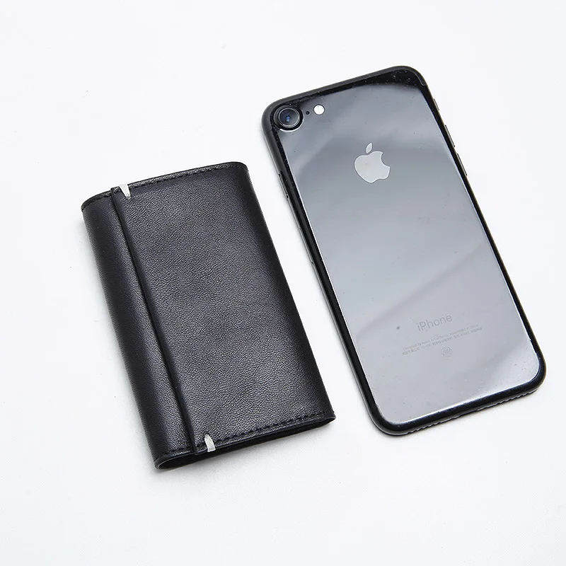 LANSPACE модный брендовый Чехол бумажник для ключей из коровьей кожи ручной работы|key