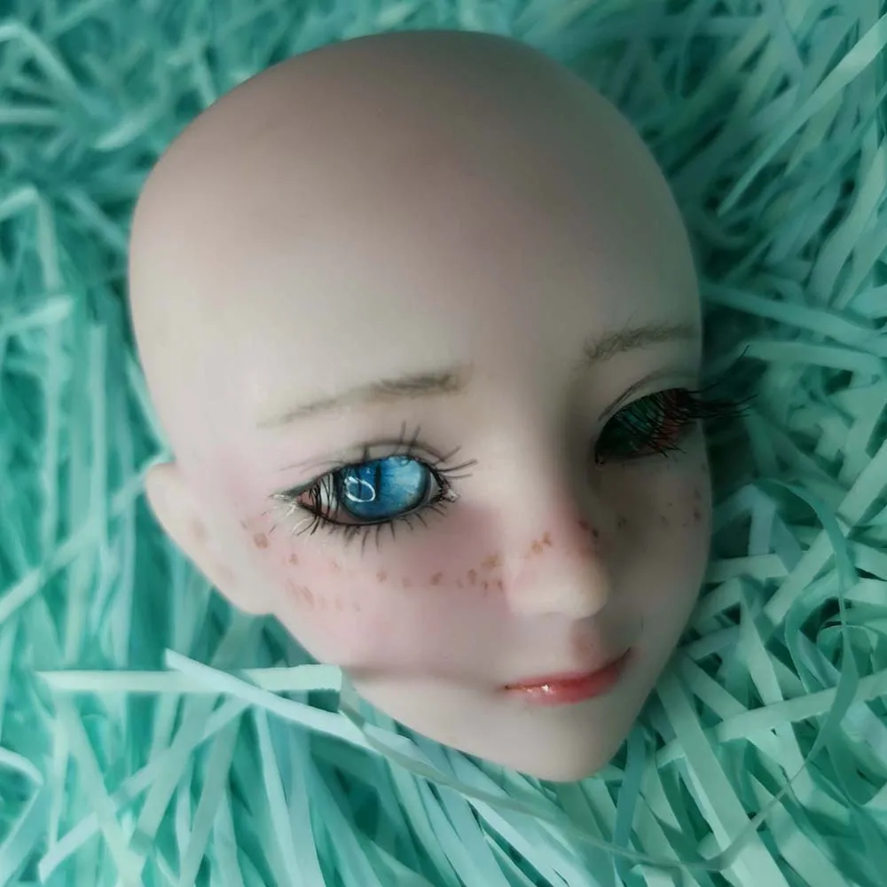 1 пара кошачий глаз bjd с рисунком синего неба для 1/3 1/4 1/6 sd кукол 12 мм 14 16 18 22