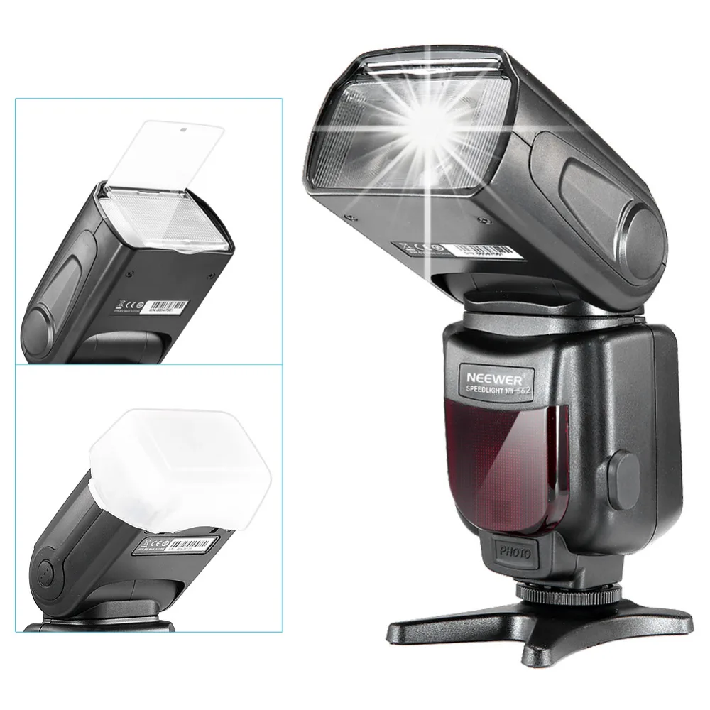 Вспышка Neewer i TTL Speedlite с ЖК дисплеем + жесткий диффузор Защитная сумка для