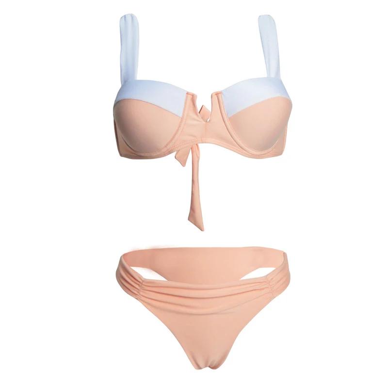 Imayio women bikini set push up swimsuit 2 colors S-XL swimwear 2018 new arrival free shipping beach wear | Женская одежда