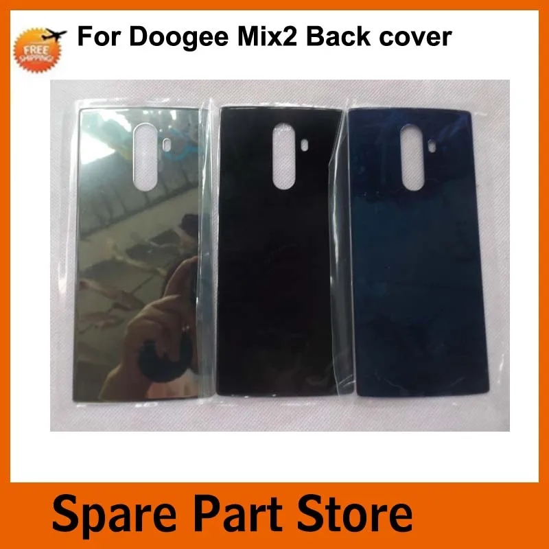 Angcoucoux Для Doogee Mix 2 смартфон Оригинальная крышка батареи задняя Корпус Запасные