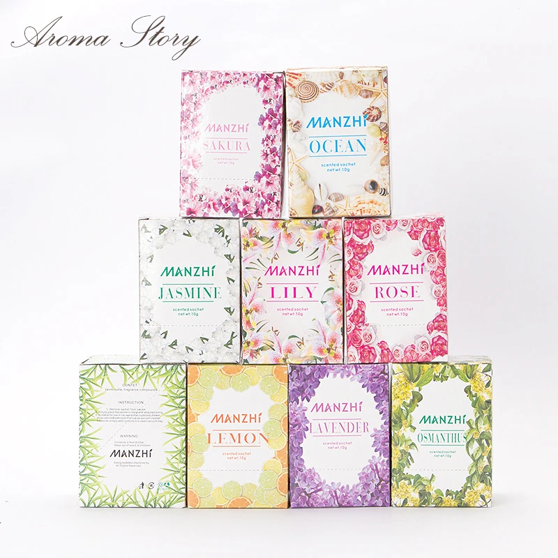 10 шт./кор. оптовая продажа Ароматические сумки для Саше ароматические шкафа шкаф