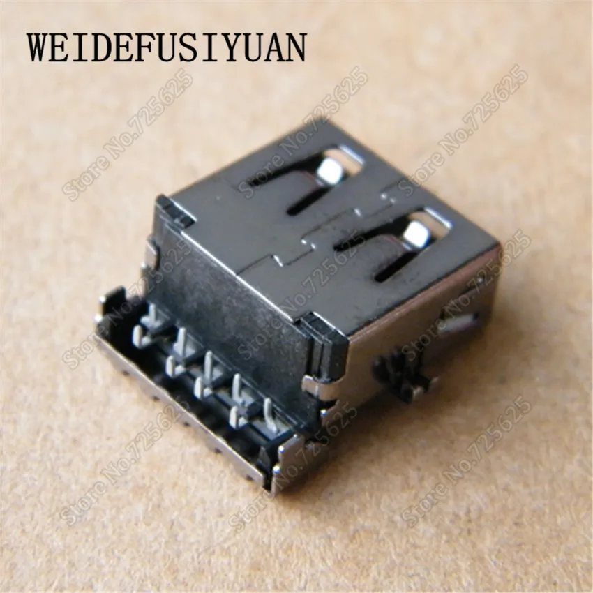10pcslot usb 3 0 female port jack socket connector for lenovo thinkpad t440 t440s t450 t450s t460 t460s l450 l470 free global shipping