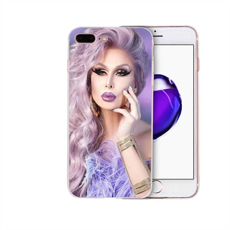 case 1 Чехлы RuPaul Drag queen, силиконовый мягкий чехол для телефона iPhone, чехлы на заднюю панель для iPhone X 10 XR XS MAX 5 5S SE 6 6 S Plus 7 8 Coque - Цвет: case 1