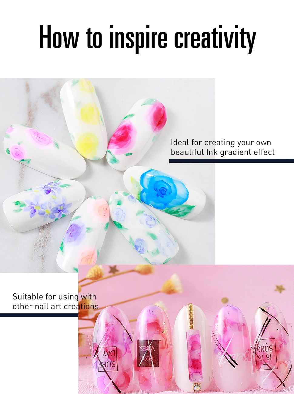 Modelones Blossom УФ-гель для ногтей DIY цветущие цветы узор светодиодный Гель-лак для ногтей 9 цветов Полупостоянный гибридный УФ-лак