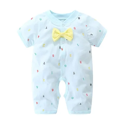 Летняя одежда для маленьких мальчиков; roupa de bebes; комбинезон для новорожденных; Хлопковая пижама с длинными рукавами; Комбинезоны для детей 0-12 месяцев; одежда для малышей - Цвет: Белый
