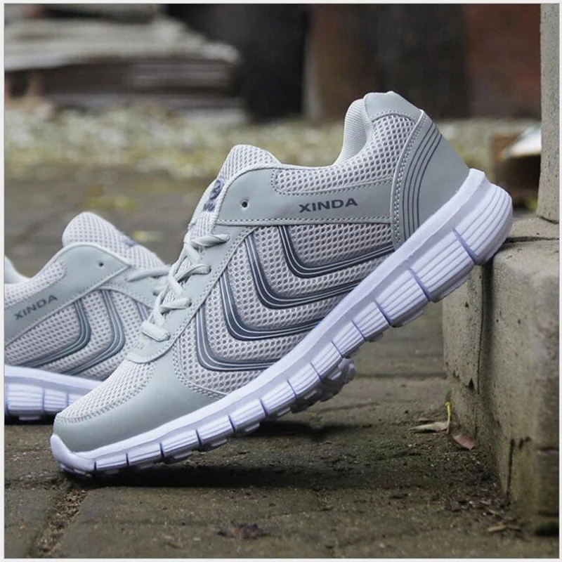 Мужская обувь модные кроссовки мужские повседневные легкие сетчатые