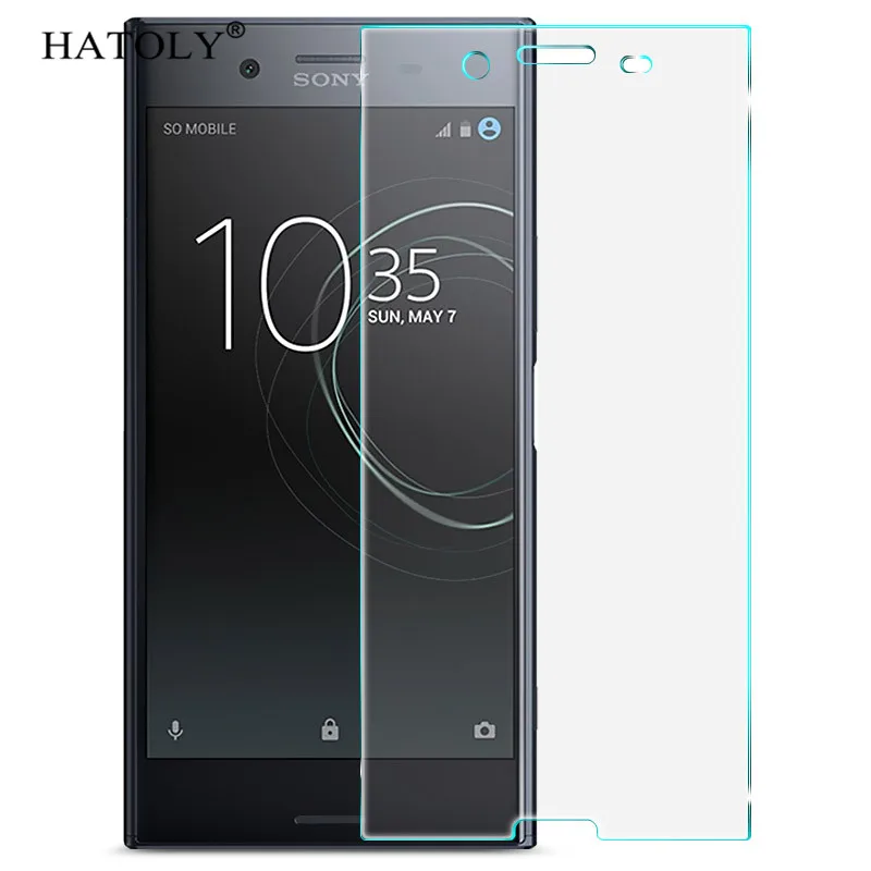 2 шт стекло для Sony Xperia XZ Премиум Закаленное протектор экрана ультра тонкий полный