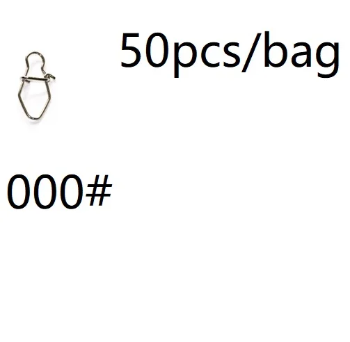 Большие размеры 30-50 шт./пакет ромб оснастки Разъем 000#3,# рыболовный Вертлюг не образуются затяжки карабин с предохранительным шпильки аксессуары рыболовные снасти - Цвет: B