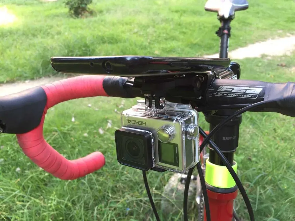 Крепление для камеры на руль велосипеда Garmin и Gopro|gopro mount garmin|garmin cameragopro bike garmin |