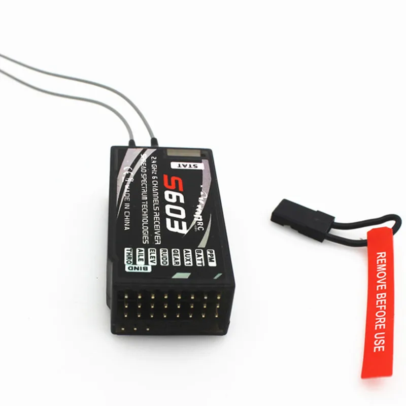 Радио 2 4 ГГц 6CH DSM2 RC передатчик W 3 Pos переключатель с приемником S603 для FPV
