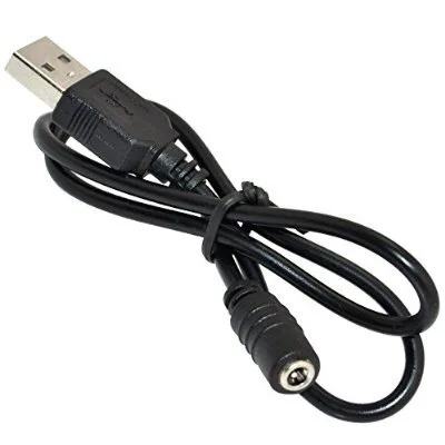 Штекер USB A на гнездо питания постоянного тока 1 35x3 5 мм черный шнур кабеля|3.5mm dc|power