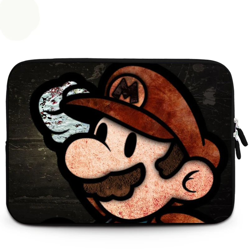 cartoon Мягкая Laptop Sleeve камуфляж сумка для Macbook Air 11 12 13 14 15 15.6 Pro Retina 11.6 13.3 молнии сумки для Mac Book Pro 13 случае - Цвет: cartoon