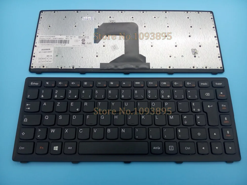 Оригинальная AZERTY-клавиатура для Lenovo IdeaPad S300 S400 S400U S400T S405 | Компьютеры и офис