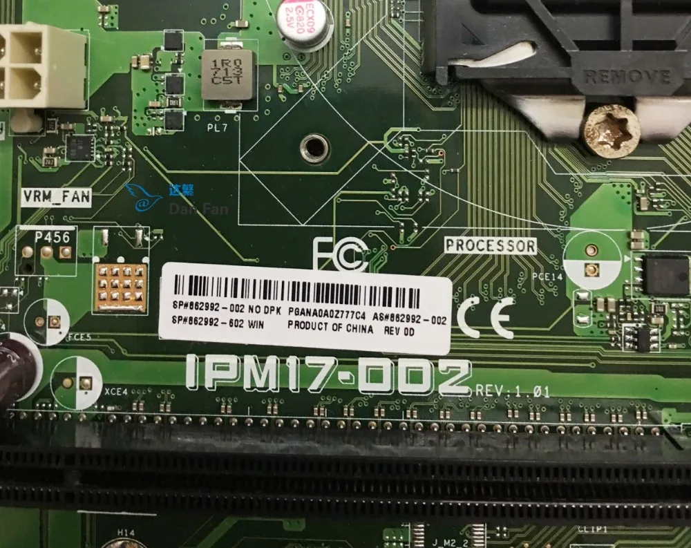 862992 002 для HP 870 580 десктопная материнская плата IPM17 DD2 LGA1151 DDR4Mainboard 100% протестирована