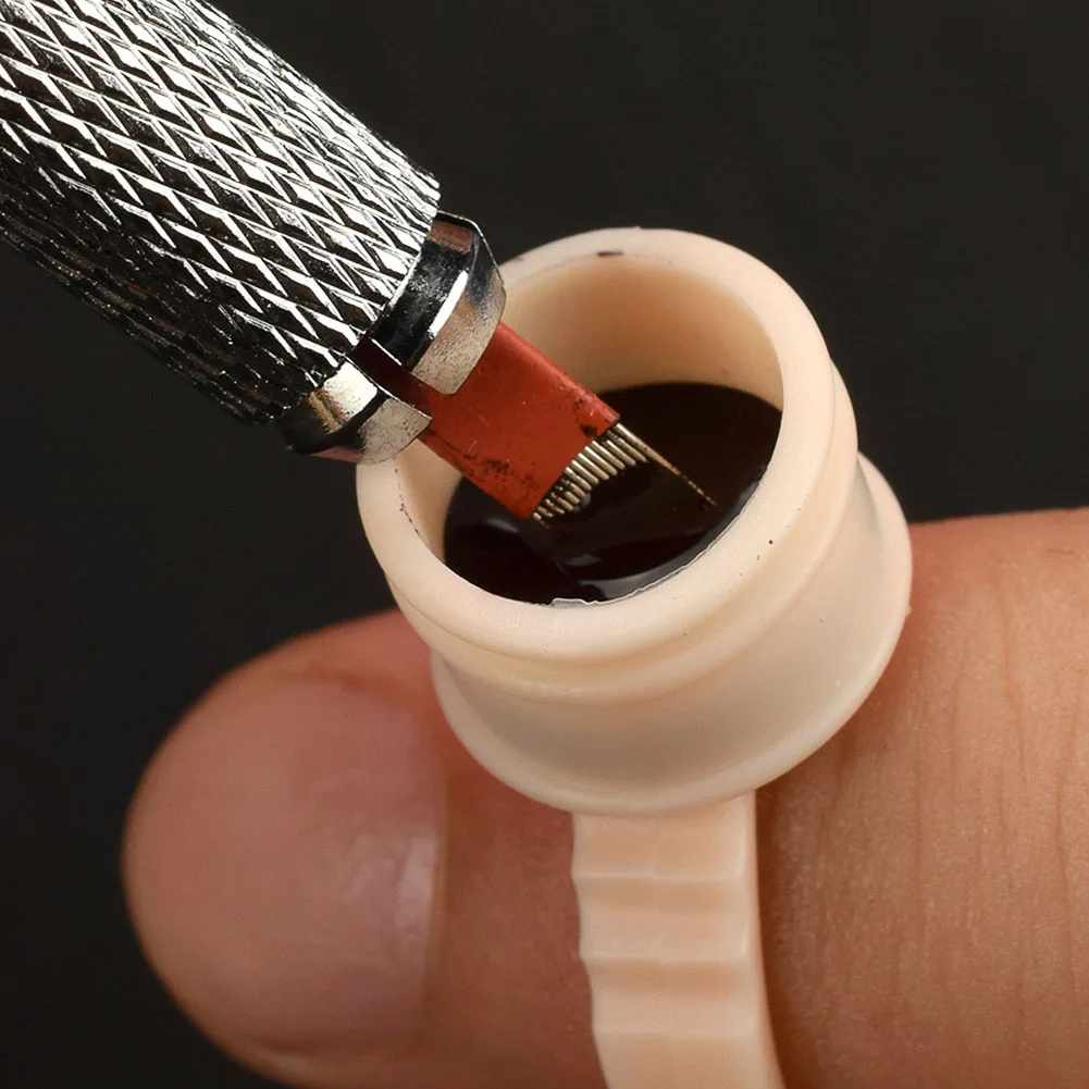 Горячее предложение 100 шт. принадлежности для татуировок пигментный держатель