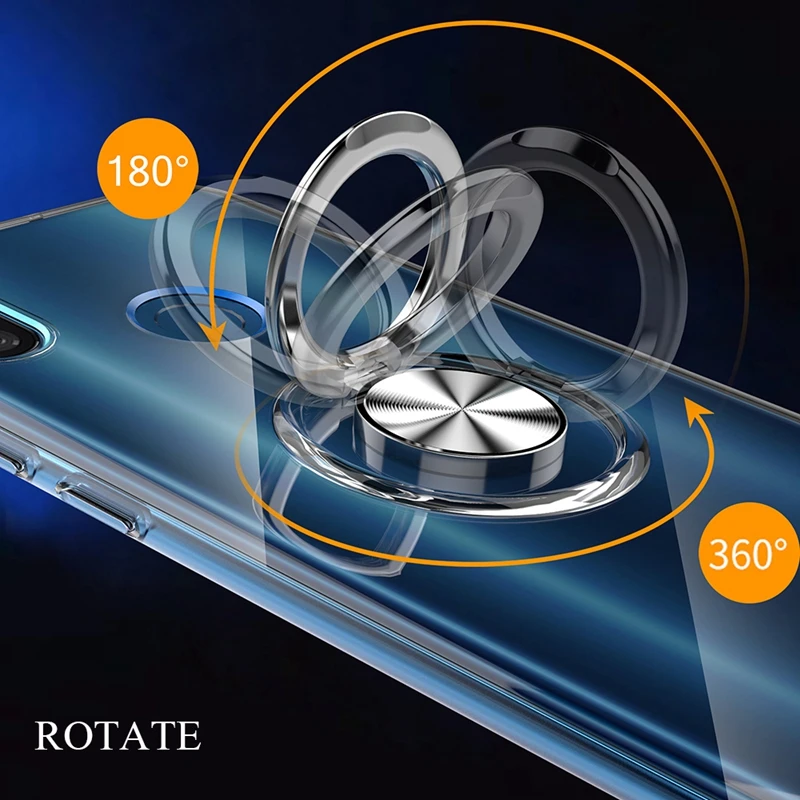360 металлический магнитный чехол для Xiaomi 8 9 mi8lite mi9lite mi8discovery прозрачный мягкий