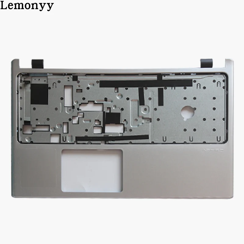 silver C shell Чехол для ACER Aspire V5-531 V5-531G V5-571 V5-571G и Упор для рук, не сенсорный ободок клавиатуры/ноутбук Нижний Базовый чехол Крышка - Цвет: silver C shell