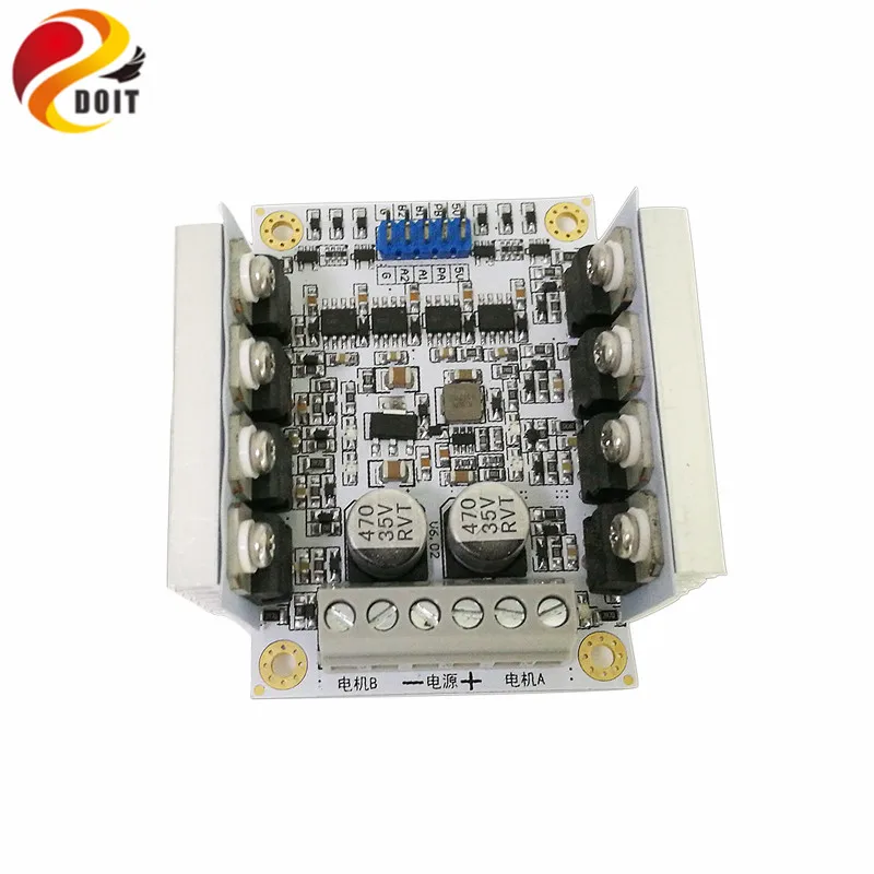 

Большой мощный 2-х дорожный и 4-х дорожный приводной щит для Arduino