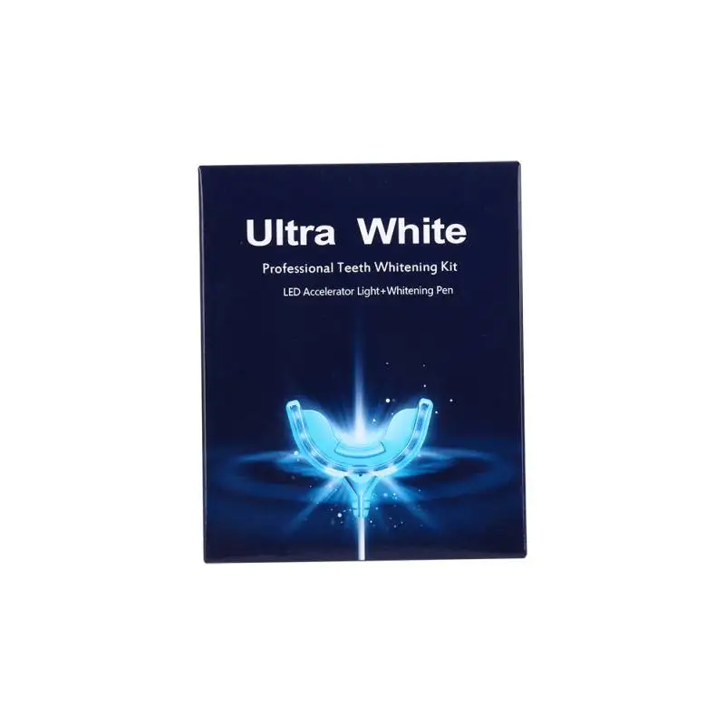 Professional 1 Set Smart LED Light Teeth Whitening Tooth Gel Whitener Health Wipe Peroxide Oral Kit | Красота и здоровье